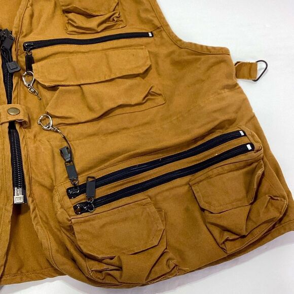 Utility Vest Fishing Vest Black Hawk Cascade Utility Vest Cargo Vest Canvas - Picture 6 of 12